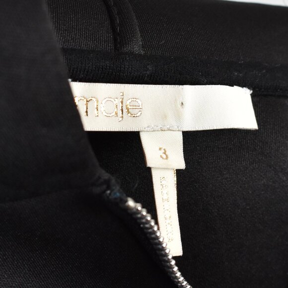 Maje Tropical Stripe Hoodie Sweatshirt - 3, Large - Picture 8 of 8